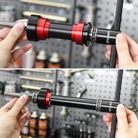 Alat Pelepas Bracket Bawah Sepeda LEBYCLE, Alat Pemasangan Bearing BB, Alat Pemasang Headset Garpu Sepeda, Peralatan Perbaikan Bengkel