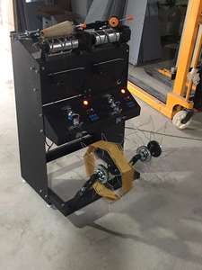 Machine à enrouler à deux têtes de type Y-cone de 2 et 4 pouces, <span class=keywords><strong>enrouleur</strong></span> de cône à fil, <span class=keywords><strong>enrouleur</strong></span> de bobine, <span class=keywords><strong>enrouleur</strong></span> de chenille sur bobine, automatique - Product Image 3