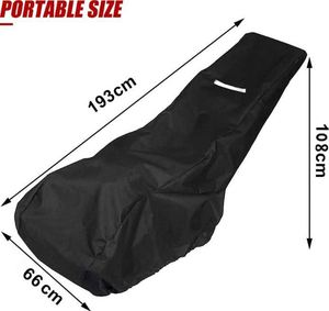 Échantillon Gratuit : Housse de Protection Robuste pour Tondeuse à Gazon en Oxford avec Fermeture Éclair, Portable, Imperméable et Anti-UV pour Tondeuses à Pousser - Product Image 3