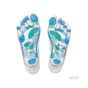 ZJFY- M0048 Chaussettes de massage des pieds de réflexologie Chaussettes d'acupression - Product Image 2