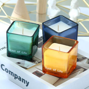 <span class=keywords><strong>Velas</strong></span> de aromaterapia de cera de soja perfumada de madera Oud, regalo duradero para aliviar el estrés para hombres, novio, papá, Padre para vacaciones de Navidad - Product Image 5