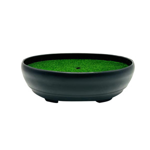 Pot de fleurs artificielles Paulon Bonsaï 17 cm en plastique noir et mousse, décoration de plantes d'intérieur pour bureau - Product Image 5