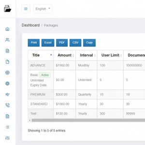 Système de gestion de documents sécurisé avec stockage centralisé dans le cloud et surveillance des pistes d'audit - Product Image 1