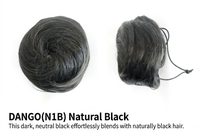 Extension de chignon synthétique fabriquée en Corée, postiche chignon désordonné pour femme