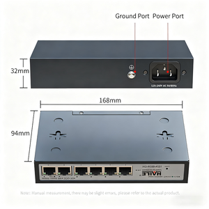 4 गीगाबिट पोर्ट के साथ नेटवर्क स्विच + 2 गीगाबिट - Product Image 3