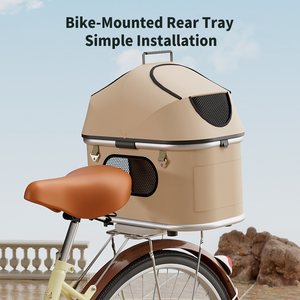 अपने छोटे पालतू जानवर के साथ कहीं भी जाएं एक हल्का, एक-बटन फोल्डेबल रोलर जो बाइक पर भी माउंट करता है। - Product Image 2