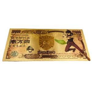 Moneda Conmemorativa de Plástico con Lámina Dorada de Black Clovered <span class=keywords><strong>Asta</strong></span>, Regalo Mágico de <span class=keywords><strong>Anime</strong></span> para Coleccionistas y Streamers - Product Image 5