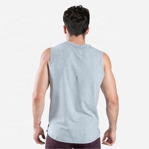 Men's Vest <b>Running</b> Sleeveless T-Shirt Gym Tank Top <b>Singlet</b> Quick-Dry Yoga Sports Training 100% Cotton 2026 - Product Image 4