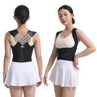 Ceinture Correctrice de Posture Réglable à Vente Chaude, Soutien Claviculaire, Orthèse Dorsale, T-Shirt Correcteur de Posture
