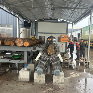 Độ chính xác cao ngang chế biến gỗ CNC <span class=keywords><strong>log</strong></span> cắt ra Thông Tư Đã Thấy máy mới 6m chiều dài - Product Image 3