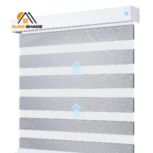 Tende a Rullo Zebra Elettriche Lavabili Smart Home a Doppio Strato Motorizzate Eleganti con Telecomando Automatico - Product Image 5