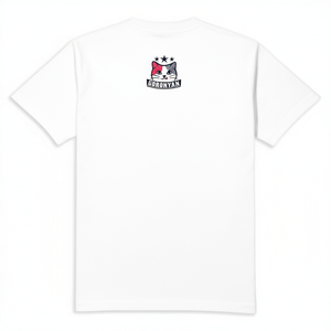 T-shirt Goronyan da uomo e da donna, manica corta, stampa gatto, design divertente, bianco, abbigliamento casual - Product Image 2