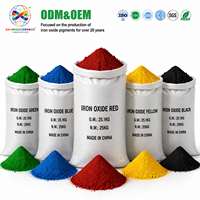 Pigmen Oksida Besi Merah Berkualitas Tinggi, Pewarna Asam, Toner, Cat, Warna Lukisan, Tinta Karet, Tahan Cuaca dan Alkali, Bahan Pewarna Berkualitas Tinggi