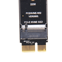 Adaptateur PCIE vers M2 NVMe SSD M2 PCIE X1 Raiser PCI-E PCI Express Connecteur M Key Prend en charge les SSD M.2 2230 2242 2260 2280 Pleine vitesse
