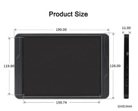 8 inç IPS ekran 2K LCD ekran Mini Pc dokunmatik HD-MI modülü ahududu Pi 4B monitör için 1536x2048