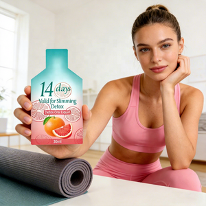 Prix de gros usine – <span class=keywords><strong>Liquide</strong></span> oral détoxifiant amincissant efficace en 14 jours avec extrait de vitamines pour le soin du corps - Product Image 1