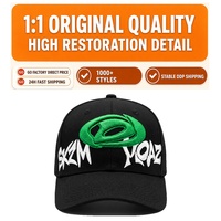Gorras de Béisbol Personalizadas de 5 Paneles, Gorras de Gamuza, Gorra de Béisbol Bordada de 5 Paneles, Gorras Deportivas de Dos Tonos con Visera Curva
