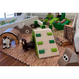 Aire de jeux intérieure commerciale pour tout-petits avec maison de rebond et fosse à balles pour les fêtes et les locations - Product Image 2