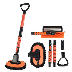 Suministro directo de fábrica de <span class=keywords><strong>Aido</strong></span>, Juego de cepillos de lavado de coches de 6 piezas, limpieza integrada, eliminación de nieve, cepillos de limpiaparabrisas, cerdas de fregona - Product Image 3