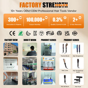 <span class=keywords><strong>Cepillo</strong></span> de Aire Caliente Profesional 3 en 1, Secador de Pelo, <span class=keywords><strong>Cepillo</strong></span> Voluminizador, Herramienta de Peinado con Iones Negativos Antiencrespamiento, Rizador y <span class=keywords><strong>Alisador</strong></span> - Product Image 6