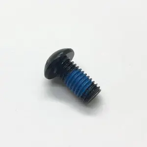 Black Oxide Truss Head Hex Socket Machine Nyloc Screw