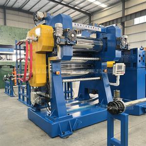 آلة تسوية عالية الدقة من كينغدا أولي للأقمشة / المطاط / أفلام البي في سي / السيور الناقلة، آلة تسوية مطاطية ثلاثية الأسطوانات - Product Image 2