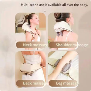 Masseur cervical sans fil 8D à pétrissage profond pour trapèzes et épaules, avec chauffage, direct usine, nouvelle version - Product Image 4