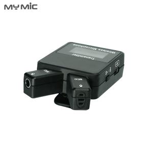 Мой микрофон W109-A 2,4 ГГц мини лацкан клипса Lavalier беспроводной микрофон профессиональный для записи мобильного телефона с двумя передатчиками - Product Image 3