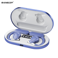 Casque à oreille ouverte Blue-tooth 5.3 Casque à conduction d'air sans fil Écouteurs de sport avec son haut de gamme