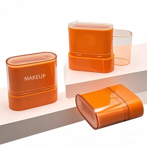 Empty Convenient Packaging Screening Private Label Cheek Blush Sticks Pink <b>Plastic</b> <b>Tube</b> 10g 15g 20g Short Powder Blusher Stick - Product Image 5