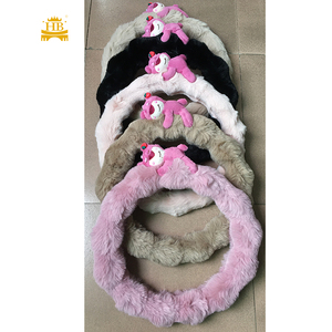 Couverture drôle de <span class=keywords><strong>volant</strong></span> de voiture de dessin animé pour la couverture de poignée de <span class=keywords><strong>volant</strong></span> de décor automatique de dame universelle - Product Image 5