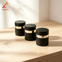 Pot en plastique mat avec couvercle, 15g, 30g, 50g, pour emballage cosmétique OEM/ODM personnalisé de crème pour le visage et soins de la peau – Vente chaude
