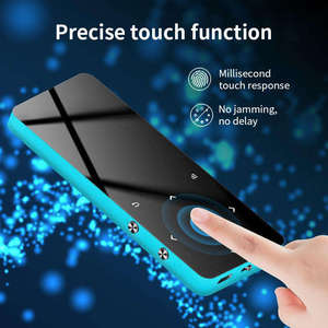 Reproductor MP3 Portátil con Pantalla Táctil, BT 5.0, Sonido HIFI sin Pérdidas, Compatible con Tarjeta TF de 128GB, Radio FM, Reproductor de Libros Electrónicos - Product Image 4