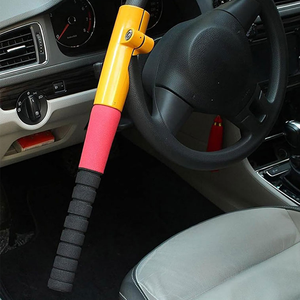 Serrure de <span class=keywords><strong>volant</strong></span> de véhicule Xiangta pour voiture pince <span class=keywords><strong>antivol</strong></span> universelle serrure réglable rotative de sécurité de véhicule robuste - Product Image 4