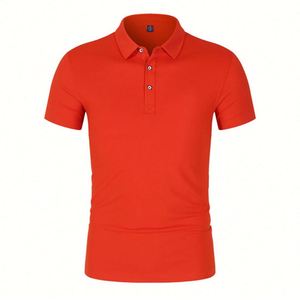 Design OEM/ODM Wholesale Clothing Short Sleeve 100% Cotton Men Polo Shirts Breathable Custom logo Team Polo Shirt - Product Image 3
