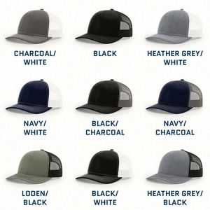 Hot Selling Custom Men's Leather Truck Driver <b>Hats</b> Economical Prices <b>for</b> Fashion Sporty Mesh Cap with 3D Embroidery Outdoor Use - Product Image 6