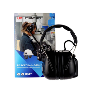 3M Peltor DAB + FM diadema orejeras con Radio incorporada, 31dB - Product Image 4