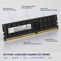 Mémoire serveur SK Hynix 64G DDR4 2666 RDIMM Garantie de trois ans Neuve en boîte
