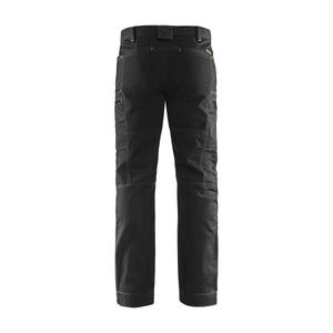 BLAKLADER - 145911429900C52 Service <b>trousers</b> with <b>stretch</b> <b>Black</b> - EAN 7330509486139 WORK <b>TROUSERS</b> CARGO WORK <b>TROUSERS</b> - Product Image 2