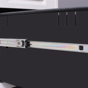 Cheap Price File Cabinet 3 Drawer Mobile Pedestal Arc-shaped Movable Cabinet Office Metal Mobile Cabinet Under <b>Desk</b> - Product Image 6