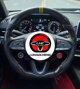 Volant de direction en carbone forgé D-Shape Motorsport pour <span class=keywords><strong>Cadillac</strong></span>, nouvelles et anciennes générations, séries CT XT, pièces de tuning - Product Image 1