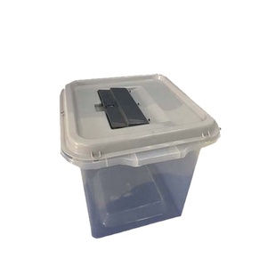 Urna de plástico transparente de 40L, caja de elección - Product Image 6