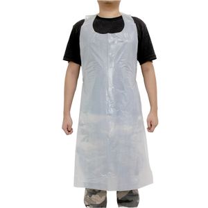 Factory Directly <b>Disposable</b> Lightweight HDPE/LDPE Waterproof Sleeveless <b>Apron</b> for Restaurant/Kitchen Cleaning - Product Image 5