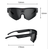 Lunettes Intelligentes de Cyclisme sur Route pour Hommes avec Caméra 8MP, Lentilles Polarisées ChatGPT, Lunettes de Soleil Intelligentes pour Sports de Plein Air Q02