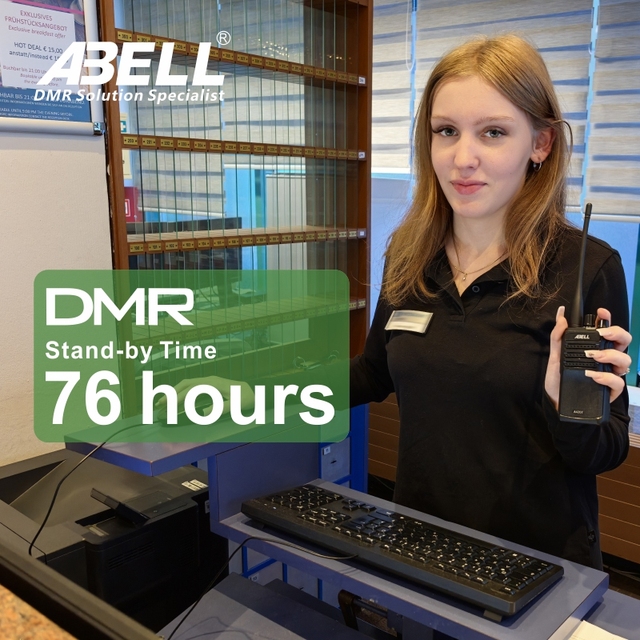 Long Range Walkie-talkie ABELL A420T Waterproof DMR Two Way Radio VHF UHF Radio Global Walkie Talkie