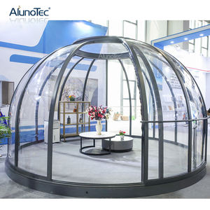 Cubierta de <span class=keywords><strong>techo</strong></span> transparente para exteriores, cubierta de Spa, dosel moderno, carcasa de cúpula de <span class=keywords><strong>policarbonato</strong></span> deslizante - Product Image 6