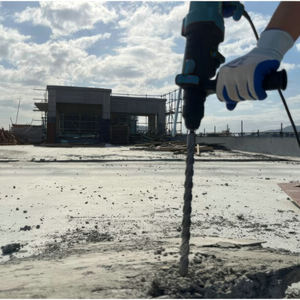 مطرقة حفر دوارة كهربائية لاسلكية من فئة DIY للهدم للاستخدامات الصناعية والخرسانية - Product Image 6