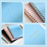 Nouvel agenda hebdomadaire haut de gamme entièrement personnalisable pour étudiants, format A5, planificateur quotidien, carnet à spirale, couverture en PP, cadeau inspiré d'Instagram