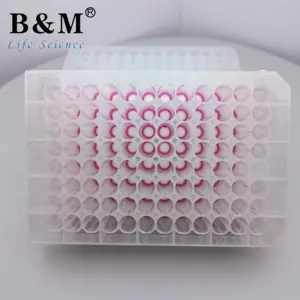 Consommables de laboratoire B & M, tests alimentaires, prétraitement des échantillons Colonnes SPE PSA (N-propyléthylènediamine) Plaque SPE 96/384 puits