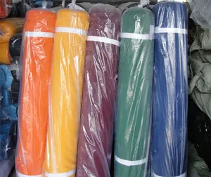 Fourniture de rouleaux de tissu de Viscose rugueux et de couleur personnalisée pour gants de bain marocain